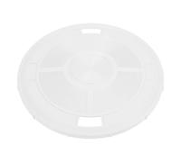 Angoily Couvercle d'Écumoire de Piscine en ABS Résistant 9'' Kit de Remplacement pour Filtration et Entretien Piscine Enterrée