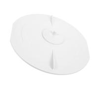Angoily Couvercle D'écumoire Rond en Abs pour Skimmer de Piscine Enterrée, Taille Moyenne, Accessoire de Rechange pour Piscine, Couverture pour Maintenance et Propreté de L’Eau