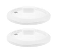 Angoily Couvercle en verre pour casserole électrique | Couvercle de rechange avec bouton | 20 cm / 7,8 pouces pour poêle, cuiseur vapeur, wok chinois, poêle à tamagoyaki, marmite, etc.