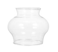 Angoily Couvercle En Verre Pour Lampe À Huile Rétro Diffuseur De Lumière Douce Coupe-Vent Pour Lampe De Chevet Salon 2.56X2.56X2.17In