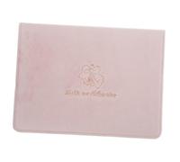 Angoily Couverture De Certificat De Naissance Cartes Secret pour Véhicule Accessoires pour Bébé Femme Mignon Fin Porte-Clés Décoration Carte D'Identité Débit Gravure