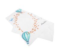 Angoily Couverture en Flanelle pour Bébé - Accessoire Photo Mensuel pour Baby Shower Baptême Ou Liste De Naissance