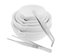 Angoily Creuset De Fusion En Quartz 7 Pièces Compact Petit Moule Fusion Et Moulage Du Métal Équipement Laboratoire Artisanal Usage Domestique Métallurgistes