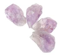 Angoily Cristal Brut Améthyste Naturel Pierres Décoratives à Ornements Cristal pour Maison Bureau et Décoration de Table