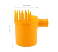 Angoily Cueille-Fruits de Jardin à Tête Unique Outil Léger et Portable avec Panier Intégré Perche Télescopique pour Récolte Facile des Jujubes Agrumes et Avocats Ramasseur de Fruits