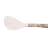 Angoily Cuillère à Riz Naturel Spatule Antiadhésive pour Cuiseur à Riz Ustensile de Cuisine Polyvalent pour Servir Salades et Mélanges Outil Minéral pour Alimentation Saine