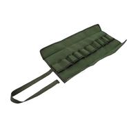 Angoily de Rangement Outils Étanche Toile Canvas Résistant de Transport Rouleau Compact pour Électricien et Bricoleur Vert