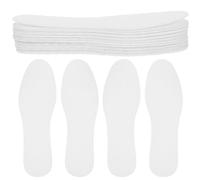 Angoily de Semelles Intérieures en Papier Blanc pour Chaussures de Sport et Usage Quotidien Lot de 20 Paires Respirantes et Absorbantes Confortables et Faciles à Utiliser