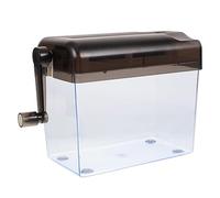 Angoily Déchiqueteuse Manuelle De Bureau Compacte Et Portable Petit Broyeur Domestique Pratique pour Documents Accessoire De Bureau Léger pour Protection De Confidentialité