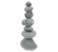 Angoily Décoration Paysagère de Jardin Ornement Pierre pour Aquarium Décoration de Table Pierres de Rocaille pour Bureau Accessoire pour Micro-Paysage pour Maison