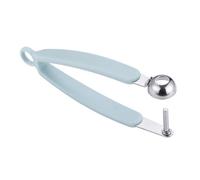 Angoily Dénoyauteur à Cerises en Acier Inoxydable 2pcs Extraction Rapide du Noyau, Outil Cuisine Robuste Bleu pour Fruits et Usage Domestique