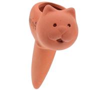 Angoily Dispositif D’Arrosage Automatique en Céramique Forme Animal Chat Globe D’Arrosage pour Plantes D’Intérieur et Extérieur Pointe D’Arrosage Auto-Arrosante pour Pots Moyen Jardin