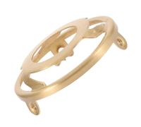 Angoily Douille De Lampe En Cuivre Anneau De Support Triangulaire, Bague D’adaptation 78 Mm Pour Abat-jour Verre, Clip De Fixation Sécurisé, Kit De Réparation Polyvalent Pour Lampes De Table