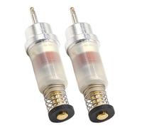Angoily Électrovanne de Sécurité Thermocouple en Acier Inoxydable pour Appareil à Gaz, Protection Haute Efficacité et Fiable, 2pcs pour Cheminée ou Foyer Extérieur