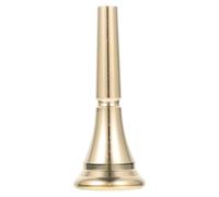Angoily Embouchure de Cor en Cuivre Or pour Remplacement, Design Créatif, Facile à Nettoyer, Son Puissant, pour Étudiants et Joueurs Intermédiaires
