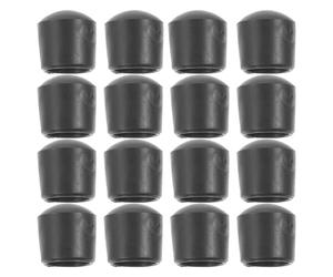Angoily Embouts de Foot en PVC 16 Mm, Lot de 16 Bouchons D'embout Universels pour Tiges de Foot, Accessoires de Remplacement pour Table de Foot, Protection et Maintien du Filet
