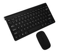 Angoily Ensemble Clavier Et Souris sans Fil Silencieux USB Compact pour Ordinateur Portable Moderne Usage Professionnel Voyage Noir