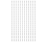 Angoily Ensemble de 12 Mini Lames de Scie Sauteuse Polyvalentes pour Bois, Plastique et Métal, Compatibles Scies Circulaires, Lames de Rechange pour Travaux de Précision et