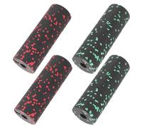 Angoily Ensemble de 4 Rouleaux de Massage Musculaire en Mousse pour Yoga, Portables et Légers, Adaptés pour Exercices D’Étirement Musculaire et Relaxation Après Séance de Sport