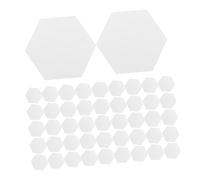 Angoily Ensemble D'Outils De Patchwork 200 Pièces Formes Hexagonales Pochoir De Patchwork Formes Hexagonales Artisanat De Outils De Quilting Modèles Hexagonaux