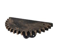 Angoily Étagère Murale Industrielle Vintage avec Support Tuyau Et Engrenages Étagère Flottante Rustique pour Rangement Salon Salle De Bain Cuisine Décoration Rétro Compacte