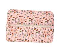 Angoily Étui Aiguilles Crochet Double et Durable avec Lisse Sac de Rangement Portable pour Accessoires Tricot et Crochet Organiseur Pratique pour Outils de Tricotage