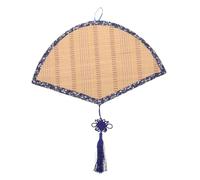 Angoily Éventail à Main Ancien Paille Éventail Pliant Pour Décoration Murale Chambre à Coucher Fait Main Cadeau De Mariage