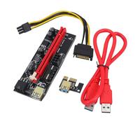 Angoily Extension Pcie pour Carte Graphique Externe Connecteur vers Stable et Compatible Accessoire Informatique pour Amélioration Graphique et Mining GPU