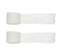 Angoily Filet à Viande Élastique 2 Rouleaux 5 M 16 Trous Filet de Cuisson pour Rôti et Barbecue Ficelle de Boucher Polyvalente pour Bœuf Porc Volaille
