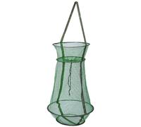 Angoily Filet de Pêche Pliable en Nylon Moyen Ø33 Cm, Panier Léger et Résistant, Filet de Protection pour Poissons, Crevettes et Crabes, Accessoire pour Pêche en Plein Air