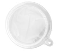 Angoily Filtre Alimentaire en Maille Fine 13 CM Tamis Entonnoir Filtrant pour Huile et Vin Filtre en Entonnoir Cuisine Tamis à Jus et Lait de Soja Maille 300 Mesh Compatible