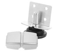 Angoily Fixation pour Écran De Bureau Patins Métalliques De Support pour Écran De Bureau De Panneau Séparateur De Fournitures pour De