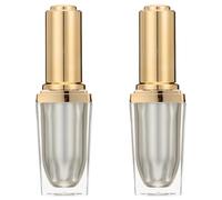 Angoily Flacons Vides en Acrylique pour Lot de 2 10ml pour Vernis à Ongles Créer de Nouvelles Couleurs de Vernis DIY avec Bouchon Pinceau Couleur Aléatoire