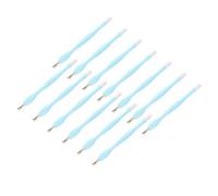 Angoily Fourchettes à Cuticules Double Tête 15 Pièces en Silicone pour Manucure Outil de Repousse de Cuticules Coupe-Cuticules Sécurisé Usage Domestique et Professionnel