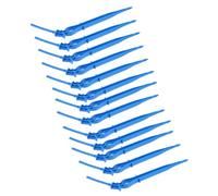 Angoily Goutteurs D’Irrigation Goutte à Goutte 100 Pcs pour Plantes en Pot, Pièces D’Irrigation PE Solide, Émetteurs Micro-Aspersion Système D’arrosage Jardin, Contrôle Précis De Débit D’Eau