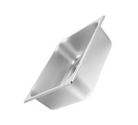 Angoily Grand Bac Inox Profond Gn pour Buffet et Restauration Poêle Inox à Surface Lisse Réutilisable et Facile à Nettoyer