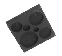 Angoily Graphite Crucible Mold With Six Groove Design For Jewelry Casting High Temperature Resistant Graphite Melting Mold For Aluminum Brass Refining