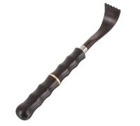 Angoily Gratte-dos Télescopique en Bois Foncé Léger Poignée Ergonomique, Facile à Ranger, pour Soulager les Démangeaisons la Maison Présent
