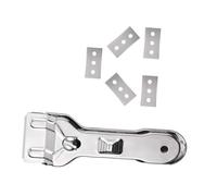 Angoily Grattoir Plaque Vitrocéramique avec Lames Sécurisées pour Nettoyage Plaques Induction et Vitres