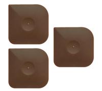 Angoily Grattoirs à Pot Design Antidérapant pour Nettoyage Cuisine Lot de 3 en PC Résistants à L'usure