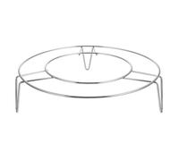 Angoily Grille de Cuisson Vapeur en Acier Inoxydable Alimentaire Support Isolant Thermiquement Grand Format Empilable pour Cuiseur à Riz et Panier Vapeur Domestique Chauffage Uniforme