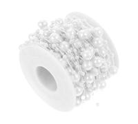 Angoily Guirlande de Perles Fines Fil pour Décoration DIY Chaîne Perlée Délicate Accessoire Créatif pour Artisanat et Ornements