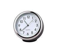 Angoily Horloge à Quartz Veilleuses Intégrées en Métal pour Voiture Style Fashion, Lecture Claire Conduite Plus Sûre et Décoration du Tableau de Bord