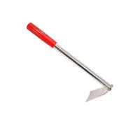 Angoily Houes de Jardin Acier Inoxydable Outil Désherbage et Plantation Robuste Poignée Rouge pour Jardinage Main Couleur Aléatoire Couleur Aléatoire