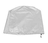 Angoily Housse Barbecue Ronde Polyester Étanche et Résistante Protection Extérieure Lourde pour Grands Grills Facile à Plier