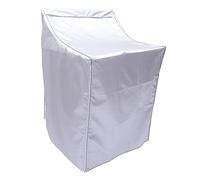 Angoily Housse De Machine À Laver À Bande Élastique Argentée Accessoire De Blanchisserie Couverture Complète Pour Lave-linge Et Sèche-linge 4 Côtés Pour Toilettes Cuisine Salle De Bain