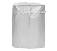 Angoily Housse De Machine À Laver En Tissu Oxford Solaire Pour Sèche-linge Accès Par Fermeture Éclair 4 Côtés Convient Pour Cuisine Salle De Bain Et Balcon