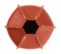 Angoily Housse Plate de Protection pour Réservoir de Gaz 230G Manchon Anti-Collision en PU pour Camping et Barbecue Accessoire Robuste et Léger pour Bouteille de Propane Extérieure