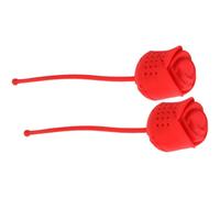 Angoily Infuseur à Thé Passoire à Thé Vrac en Silicone Forme Fleur de Rose 2 Pièces Filtre Réutilisable Améliore le Goût pour Maison et Restaurants