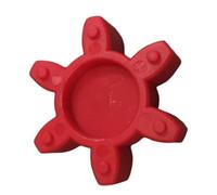 Angoily Insert D'araignée en Caoutchouc Orange pour Couplage à Mâchoire Flexible, Amortisseur de Vibration et Absorption de Chocs, Adapté aux Machines Cnc Haute Précision